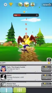 Taps and Dragons - Idle Heroes скриншот 9