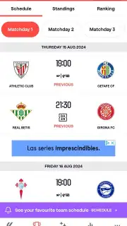 LALIGA Official App скриншот 12