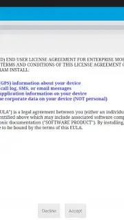 AirWatch Agent скриншот 9