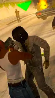 Zombies in San Andreas скриншот 2