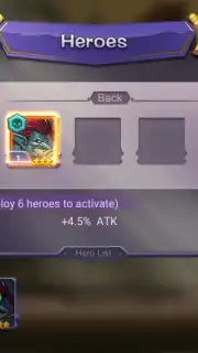 Tap Heroes: Clicker War скриншот 8