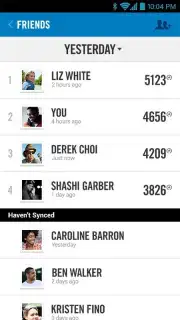 Nike+ FuelBand скриншот 1