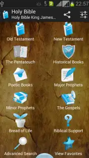 Holy Bible King James Version скриншот 8