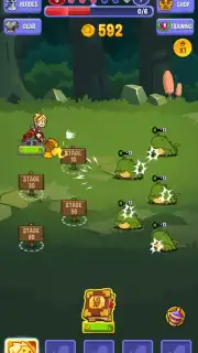 Idle Quest Heroes скриншот 2