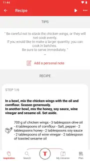 My Tefal, cooking together скриншот 6