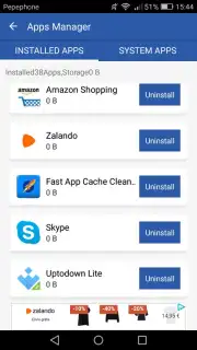 Fast App Cache Cleaner скриншот 2