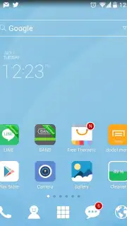 LINE Launcher скриншот 1