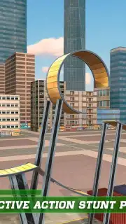 London City Motorbike Stunt Riding Simulator скриншот 3