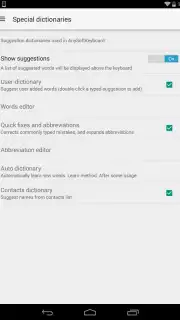 AnySoftKeyboard скриншот 15
