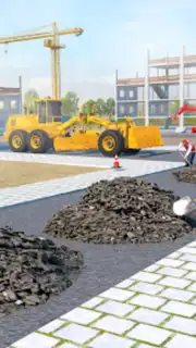 Road Construction Simulator 3D скриншот 2