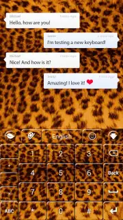 Leopard Keyboard скриншот 3