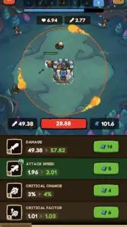 Apexlands- idle tower defense скриншот 3