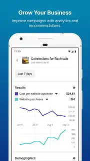 Meta Ads Manager скриншот 1