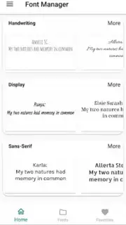 Font Manager скриншот 2