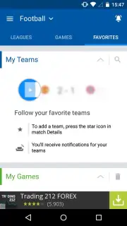 SofaScore скриншот 2