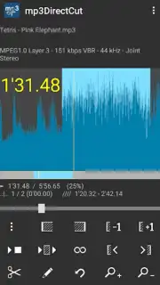 mp3DirectCut скриншот 4