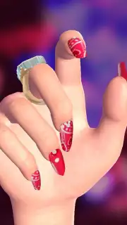 Cute Nail Art Designs Game 3D скриншот 4