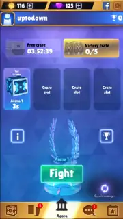 Puzzle Clash Heroes: Neolympia скриншот 2