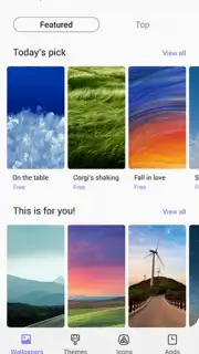 Galaxy Themes скриншот 1