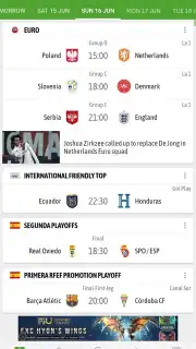 BeSoccer скриншот 9