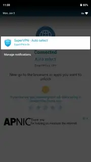 SuperVPN Fast VPN Client скриншот 8