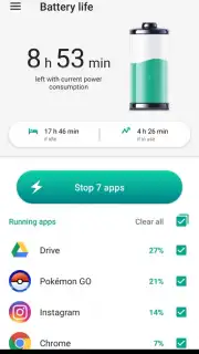 Kaspersky Battery Life скриншот 1