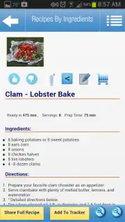 Recipes by Ingredients скриншот 3