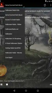 Free Radio Halloween Live скриншот 1