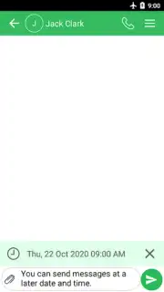 SMS text messaging app скриншот 3
