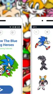 How To Draw The Blue Hedgehog скриншот 3