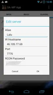 SA-MP App скриншот 2