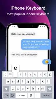iPhone Keyboard - iOS 18 скриншот 4