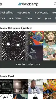 Bandcamp скриншот 8