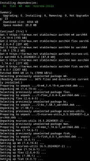 Termux скриншот 11