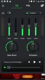 Equalizer & Bass Booster скриншот 6