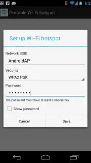 Portable Wi-Fi hotspot скриншот 3