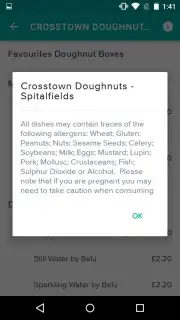 Deliveroo скриншот 5