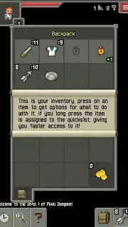 Your Pixel Dungeon скриншот 4