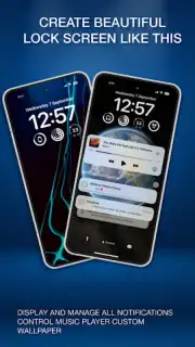 Lock Screen iOS 16 скриншот 18
