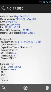 PICmicro Database скриншот 6
