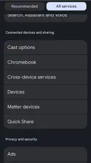 Google Play services скриншот 21