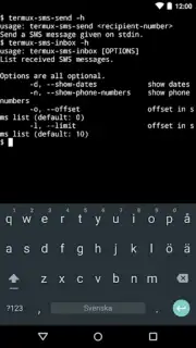 Termux:API скриншот 1