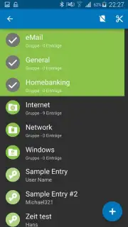 Keepass2Android скриншот 7