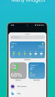 iOS 17 Launcher - Phone 15 Pro скриншот 1