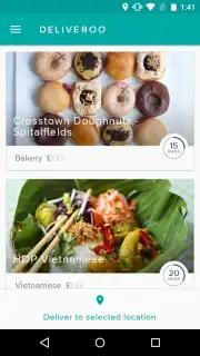 Deliveroo скриншот 1