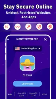 Monster VPN Pro скриншот 5