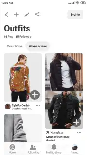 Pinterest Lite скриншот 2