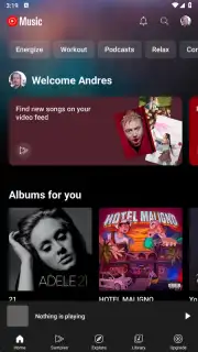 YouTube Music (Android TV) скриншот 10