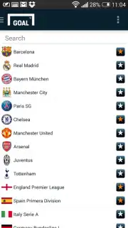 Goal Live Scores скриншот 1