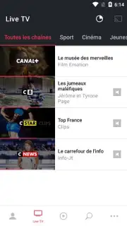 myCANAL скриншот 3
